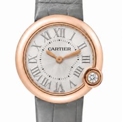 Cartier Ballon Bleu De 30MM WGBL0005 18Kt Rose Gold Watch